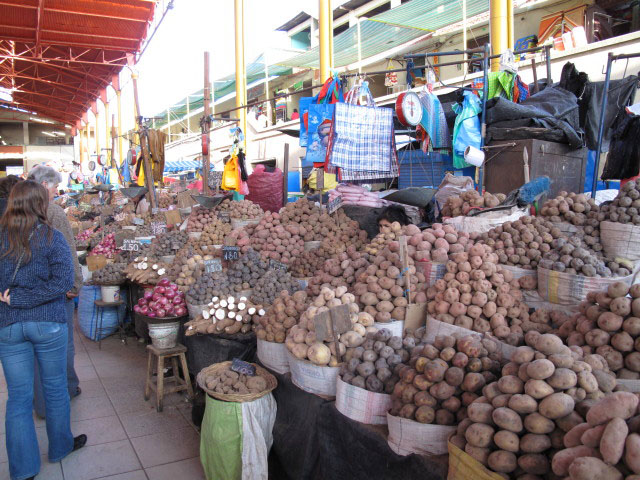 Mercado San Camillo in Arequipa (6. Juli)