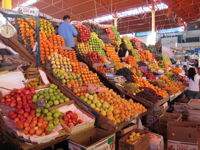 Mercado San Camillo in Arequipa (6. Juli)