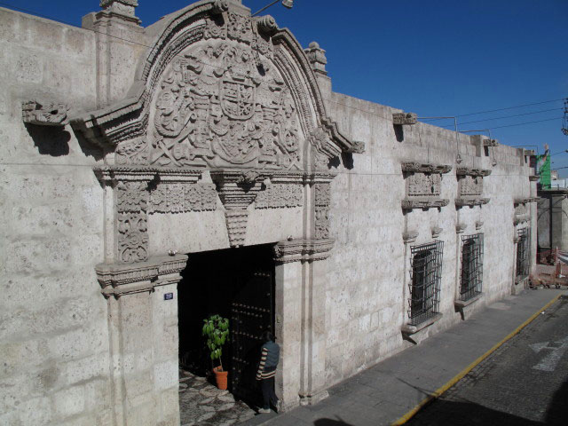 Calle Moral in Arequipa (7. Juli)