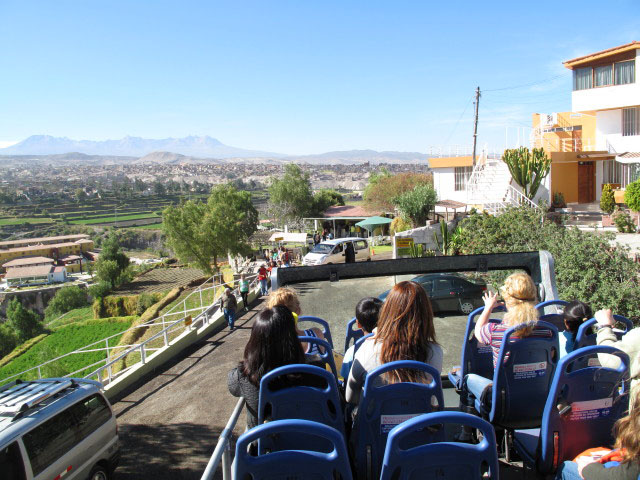 Mirador de Carmen Alto in Cayma (7. Juli)
