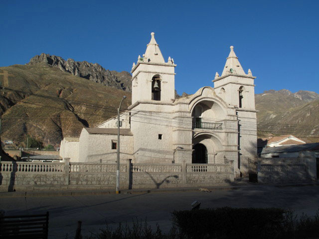 Iglesia de Chivay, 3.635 m (9. Juli)