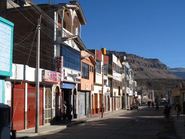 Chivay, 3.635 m (10. Juli)