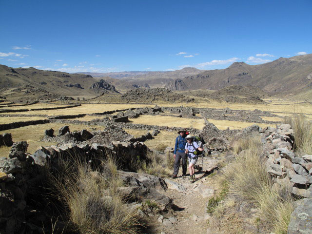 Norbert und Daniela in &Ntilde;aupallacta (10. Juli)