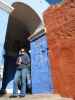 Daniela im Monasterio de Santa Catalina in Arequipa (5. Juli)