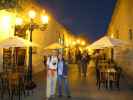 Ich und Daniela in der Calle de Los Bares in Arequipa (6. Juli)
