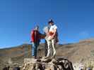 Daniela und ich am Mirador Cruz del Condor (9. Juli)