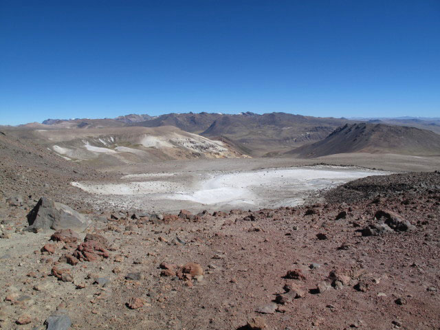 zwischen Ñaupallacta und Nevado Mismi (12. Juli)