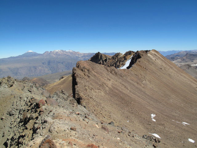 vom Nevado Mismi Richtung Südwesten (12. Juli)