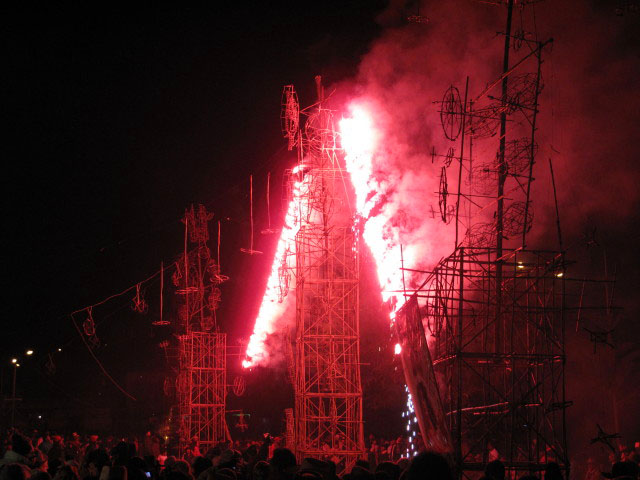 Virgen del Carmen auf der Plaza de Armas in Cabanaconde, 3.287 m (15. Juli)