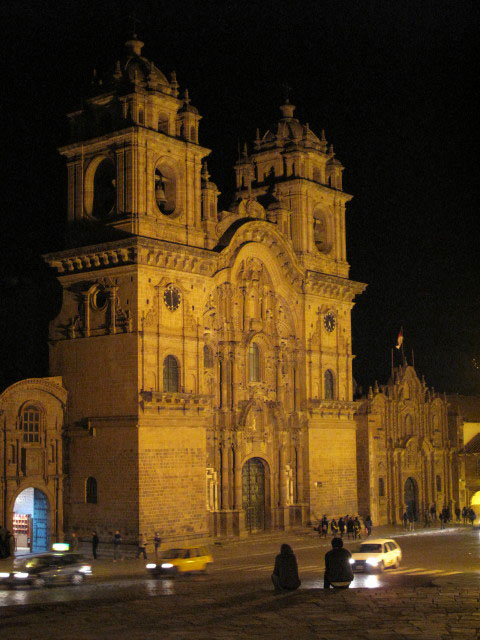 Iglesia La Compa&ntilde;&iacute;a in Cusco, 3.399 m (20. Juli)