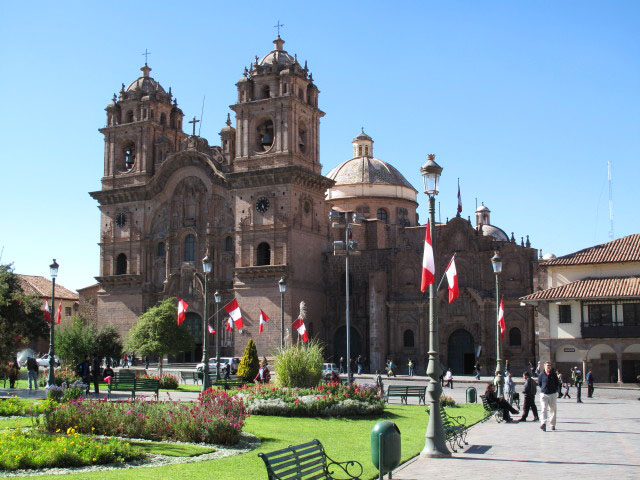 Iglesia La Compa&ntilde;&iacute;a in Cusco, 3.399 m (21. Juli)