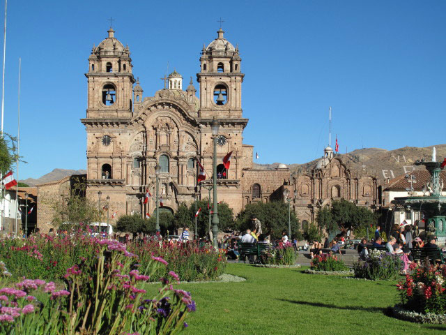 Iglesia La Compa&ntilde;&iacute;a in Cusco, 3.399 m (21. Juli)