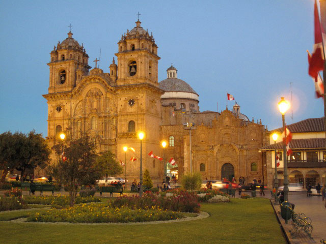 Iglesia La Compa&ntilde;&iacute;a in Cusco, 3.399 m (21. Juli)