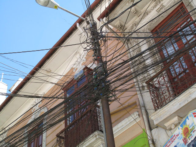 Calle Sag&aacute;rnaga in La Paz (24. Juli)