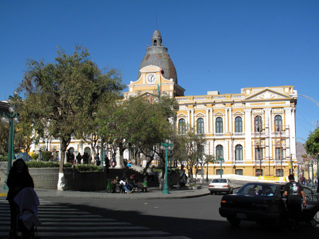 Congreso Nacional in La Paz (24. Juli)