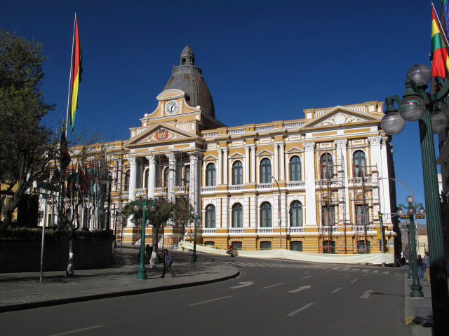 Congreso Nacional in La Paz (24. Juli)