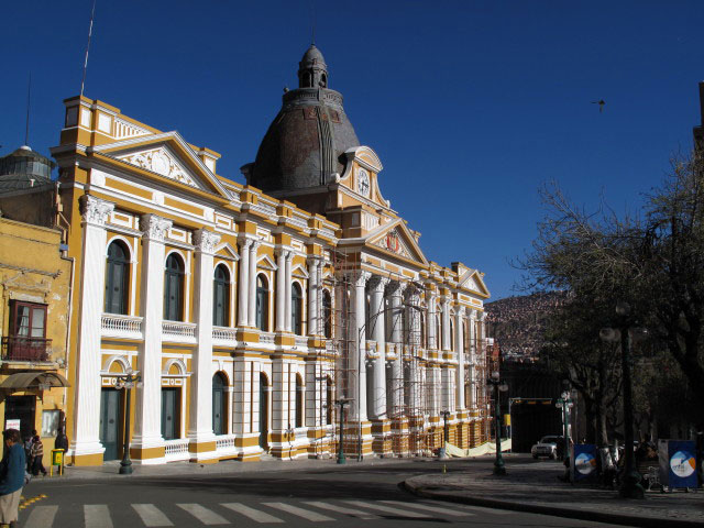 Congreso Nacional in La Paz (24. Juli)