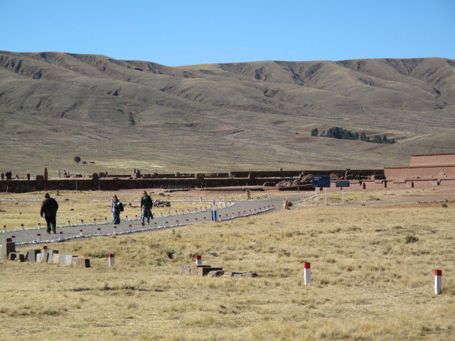 Museo das Ruinas de Tiahuanaco, 3.870 m (25. Juli)