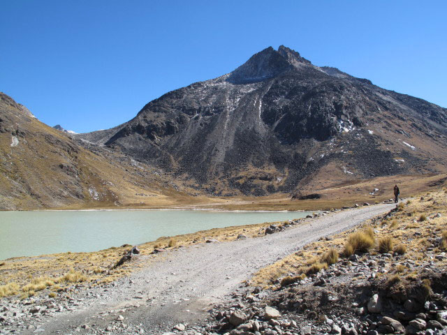 Roland bei der Laguna Janq'u Quta (26. Juli)