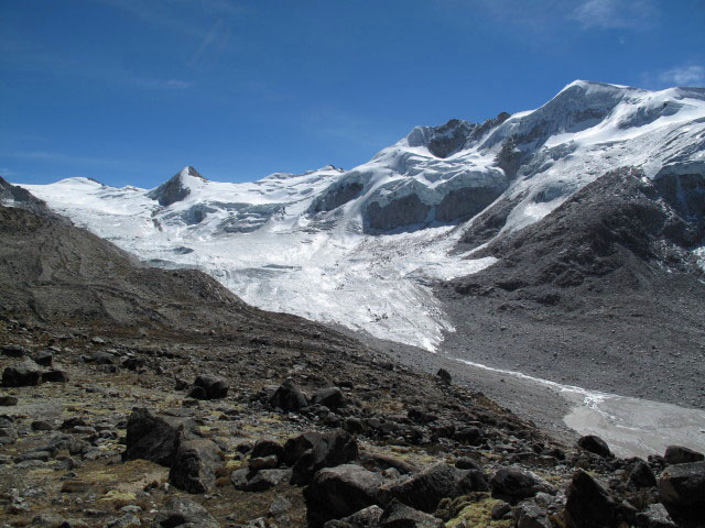 Cerro Jallawaya, Cerro Jisk'a Pata und Cerro Janq'u Uyu (27. Juli)
