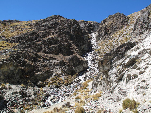 bei der Laguna Janq'u Quta (28. Juli)