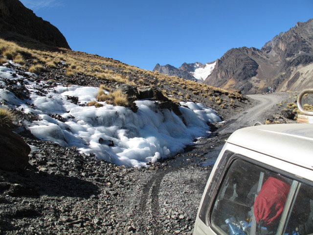 zwischen Laguna Janq'u Quta und Laguna Quta Thiya (28. Juli)