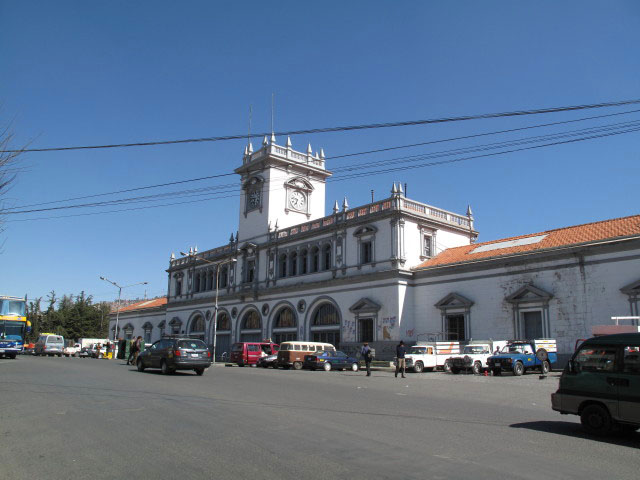ehemaliges Terminal Trenes in La Paz (29. Juli)