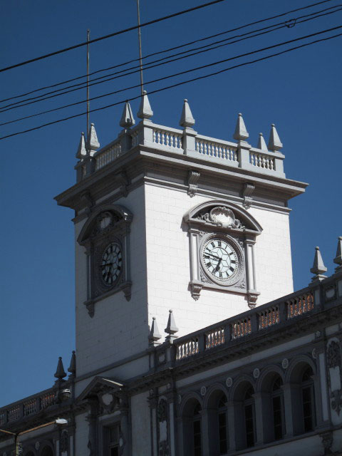 ehemaliges Terminal Trenes in La Paz (29. Juli)