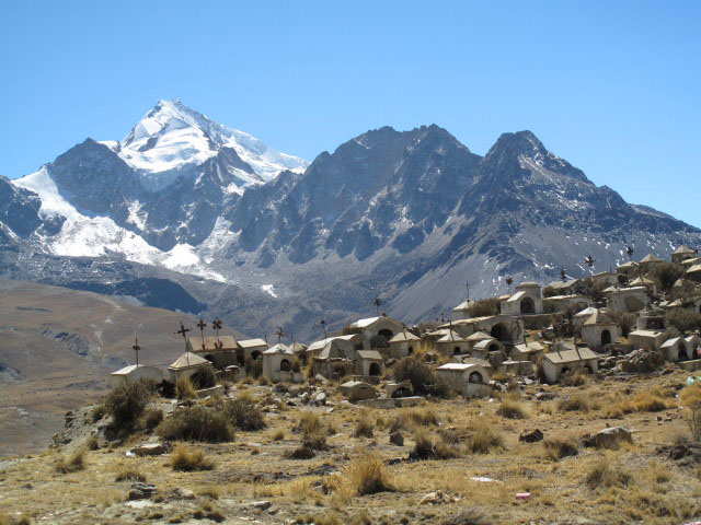 Huayna Potosi von Milluni aus (30. Juli)