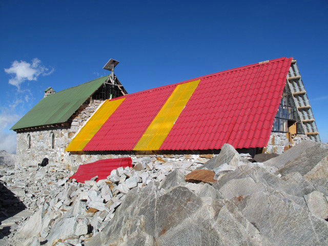 Refugio Campo Alto Roca, 5.130 m (31. Juli)