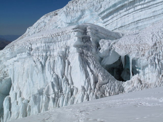 zwischen Huayna Potosi und Campamento Argentino (1. Aug.)