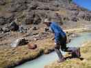 Norbert bei der Laguna Janq'u Quta (28. Juli)