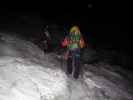 ? und Daniela zwischen Refugio Campo Alto Roca und Campamento Argentino (1. Aug.)