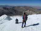 Norbert und Roland zwischen Huayna Potosi und Campamento Argentino (1. Aug.)