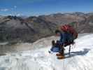 Roland und Norbert zwischen Campamento Argentino und Refugio Campo Alto Roca (1. Aug.)
