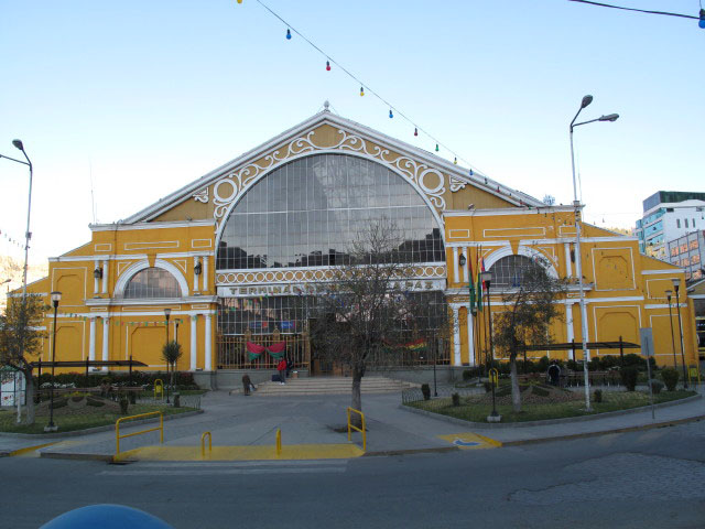 Terminal Terrestre in La Paz (2. Aug.)