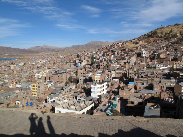 Puno vom Cerro Huajsapata aus (2. Aug.)