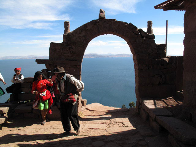 Isla Taquile im Lago Titicaca (3. Aug.)
