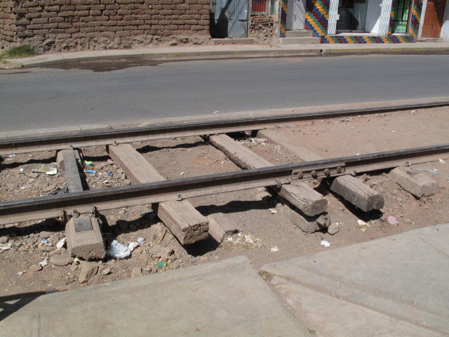 Andenbahn in Puno (4. Aug.)