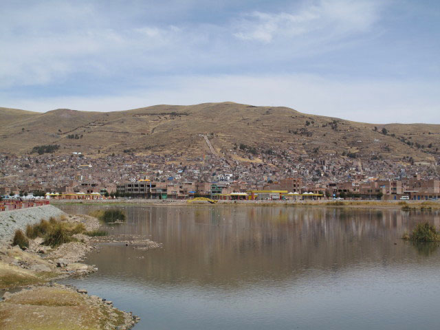 Lago Titicaca bei Puno, 3.810 m (4. Aug.)
