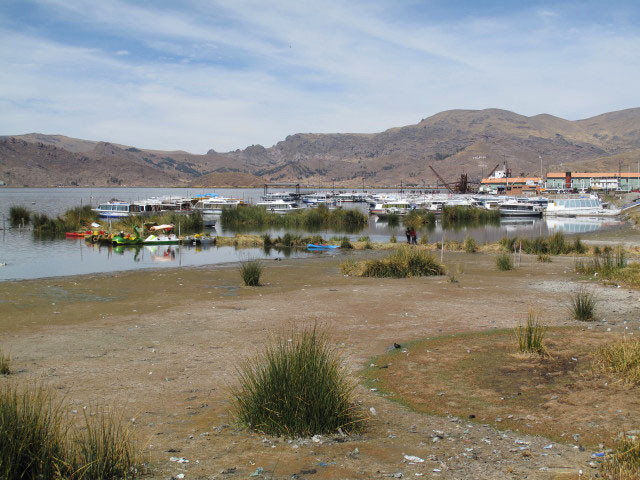 Hafen von Puno, 3.810 m (4. Aug.)