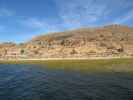 Cerro Saballani vom Lago Titicaca aus (3. Aug.)