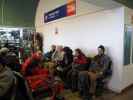 Harald, Norbert, Valentin, Daniela und Roland im Aeropuerto Inca Manco Cápac Internacional in Juliaca, 3.826 m (5. Aug.)