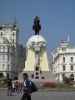 Plaza San Martin in Lima (5. Aug.)