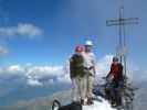 Daniela, ich und Peter am Ortler, 3.905 m (21. Aug.)