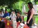 ?, Matthias, Udo, Nadja und Daniela im Gasthof 'Zur Linde' in Neufeld an der Leitha (27. Aug.)