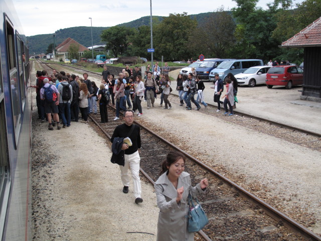 Bahnhof D&uuml;rnstein-Oberloiben (18. Sep.)