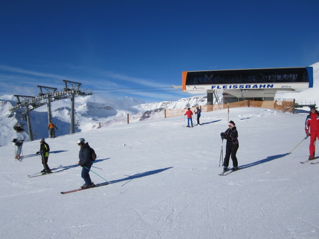 Bergstation der Fleissbahn, 2.475 m (15. Jän.)