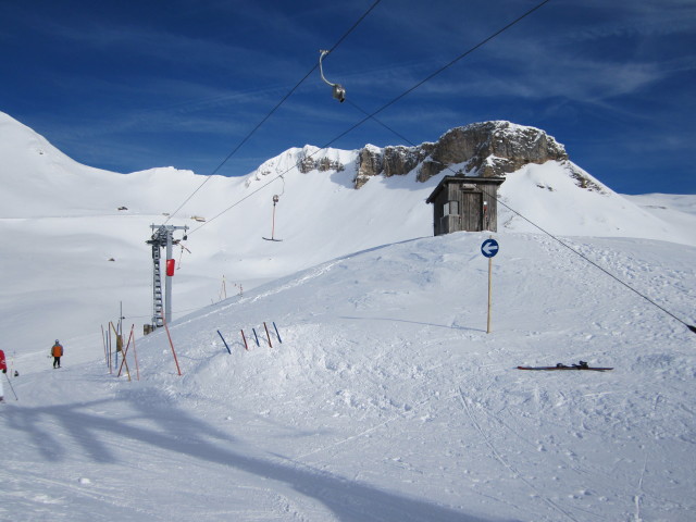 Bergstation des Viehbühellifts (16. Jän.)