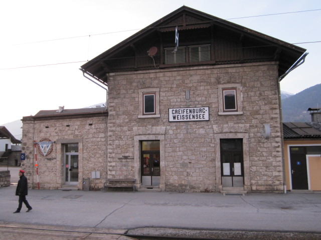 Bahnhof Greifenburg-Weißensee, 590 m